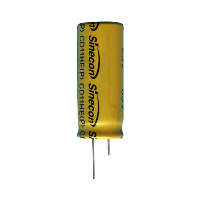 CD11He de hoge temperatuur resistent lage resistentie laagspanning radiale aluminium elektrolytische condensator