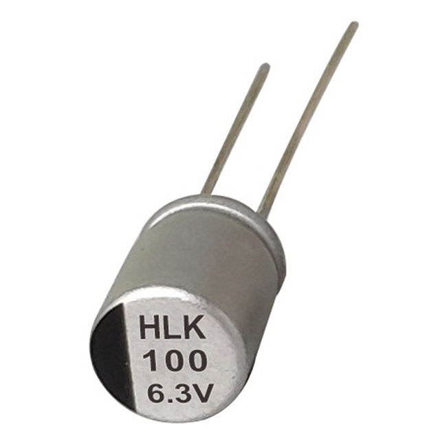 HLK 120 ° C hoge temperatuur, lage ESR radiale polymeer aluminium elektrolytische condensator HLK 120 ° C hoge temperatuur, lage ESR radiale polymeer aluminium elektrolytische condensator